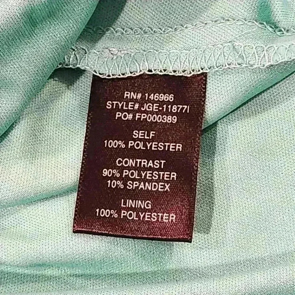 NWT Crystal Doll Juniors Embellished Fit & Flare Party Dress, Seafoam, Sz 11 $69 - Picture 6 of 10